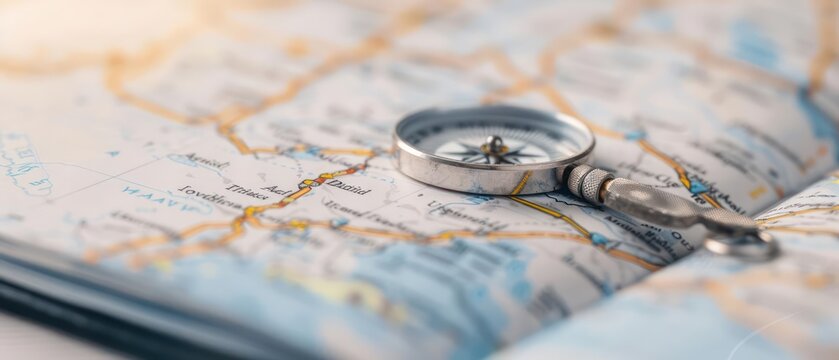 Detailed view of an AIdriven travel planner with customizable options, with copy space