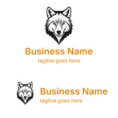 Powerful Wolf Emblem: Versatile & Striking