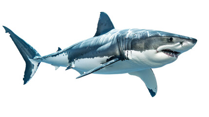 Obraz premium Shark on transparent background