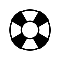 Buoy icon with simple and modern design