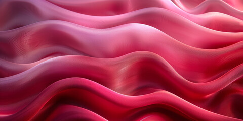 Obraz premium design product your space empty background fabric beautiful pleats soft wavy fabric shiny background satin silk red 