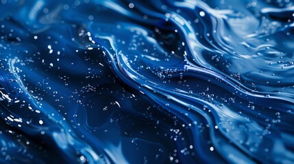 Dark Abstract Background Reference. Realistic Texture of Liquid in 3D