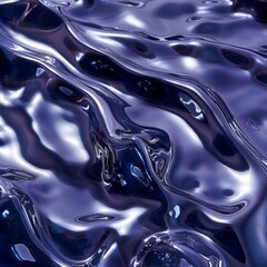Obraz premium Dark Abstract Background Reference. Realistic Texture of Liquid in 3D