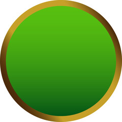 gold frame. the frame is round, hexagonal frame and square. realistic frames on transparent, png