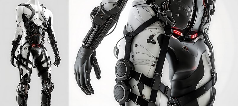 Biohybrid robotic exoskeleton enhancing human performance and mobility comprehensive visual study of exoskeletal biotechnology in future assistive devices