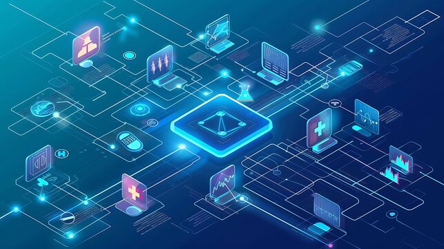 Blockchainbased documentation platform facilitating secure data sharing and collaboration among healthcare providers intensive infographic review of blockchain in future medical data exchange