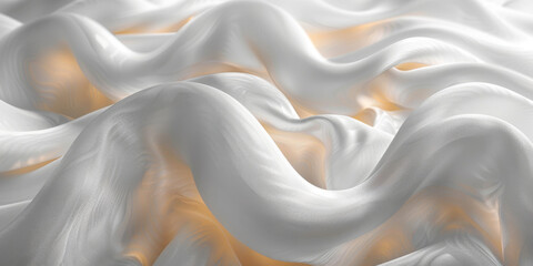 satin background White fabric Backdrop Pattern Abstract Texture Design Fashion Vintage Space Wave Color Luxury Wallpaper Beautiful Shape Curtain Textile 