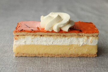 Dutch Orange tompouce pastry