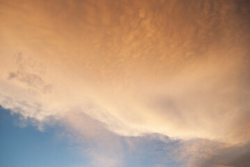 clouds and sun