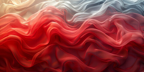 Obraz premium red vector white background Wave Pattern Abstract Texture Design Wedding Fashion Illustration Color Luxury Wallpaper Fabric Beautiful Natural Textile Romantic Silk Cloth Linen 