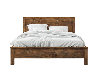 bed in a bedroom