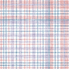 Seamless orange, violet colors farmhouse style check texture pattern background designs