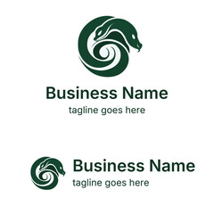 Green Chameleon Logo: Symbolize Your Growth