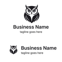 Sophisticated Owl Logo for Modern Businesses