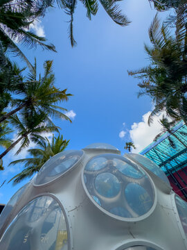 Buckminster Fullers Flys Eye Dome Miami Design District