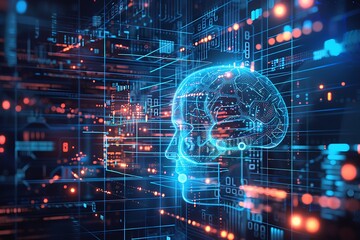 Obraz premium Machine learningpowered psychotherapy system predicting treatment response and relapse risk for optimized therapy planning indepth infographic exploration of ML in future predictive mental healthcare