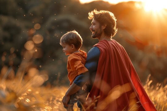 Family Bonding Through Superhero Play