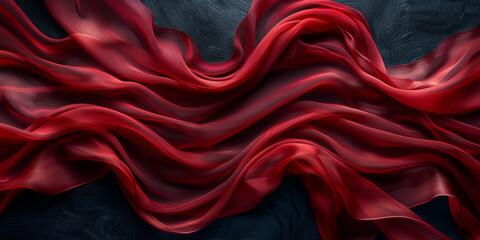 soft abstract threade silk wave desktop copy fabric up black close fold background dark drapery Red isolated black Satin wallpaper frame border clothes red decor satin BorderIsolated material shine 