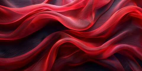 soft abstract threade silk wave desktop copy fabric up black close fold background dark drapery Red isolated black Satin wallpaper frame border clothes red decor satin BorderIsolated material shine 