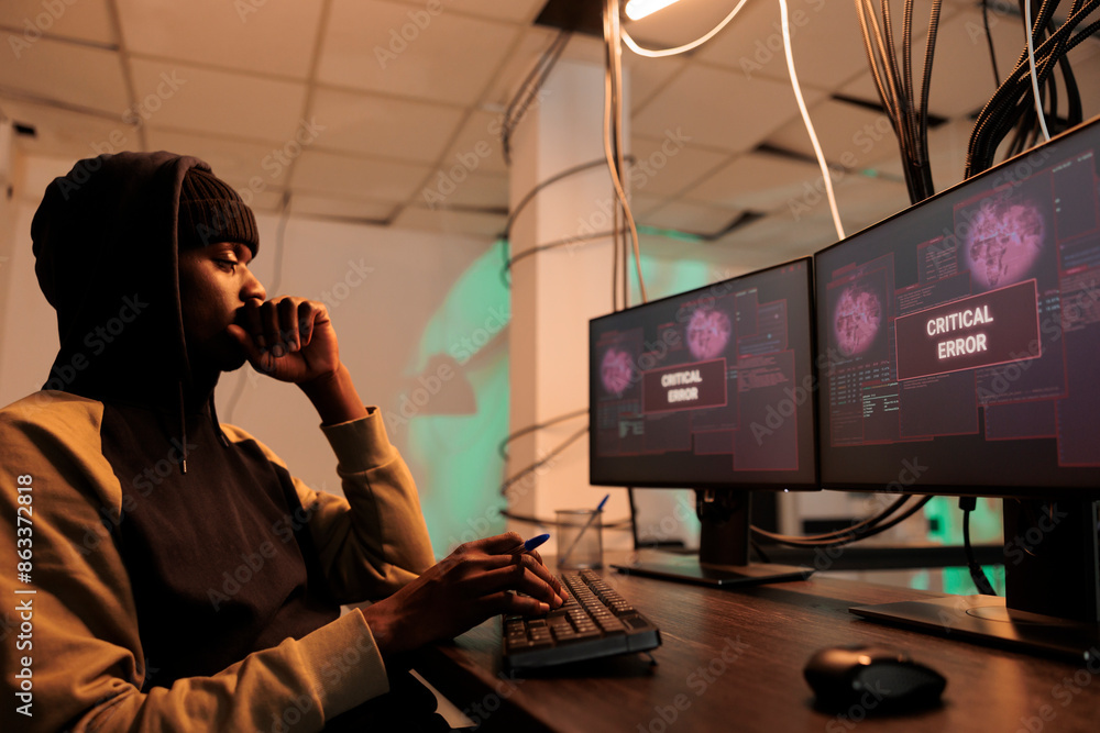 Poster it specialist cracking firewall encryption and accessing database server, stealing personal informat