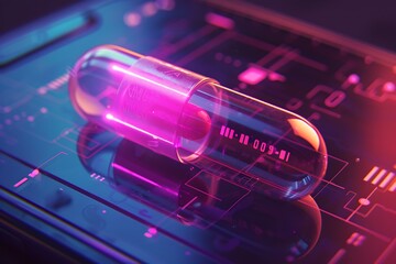 Pillsized sensor transmitting realtime health data to a smartphone app indepth infographic exploration of miniature sensor technology in future remote monitoring