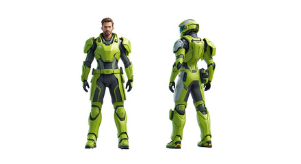 Naklejka premium Illustration Design of Farmer Tech