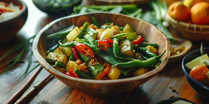 Pinakbet on the table