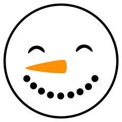 Snowman Head