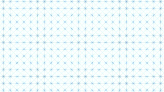 Abstract video background with blue pattern seamless loop animation white background