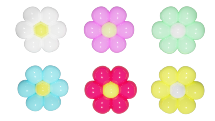 フラワーバルーン | Flower Balloon
バルーンで作ったカワイイ花の風船です。
背景透過しています。