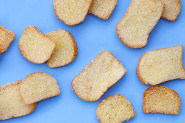Crispy butter and sugar bread