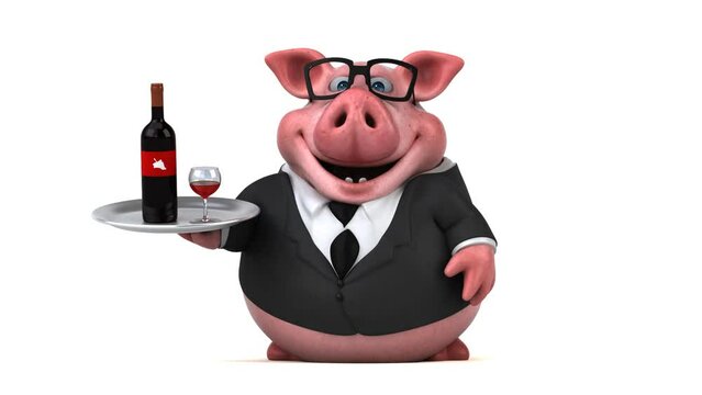 Fun pig - 3D Animation