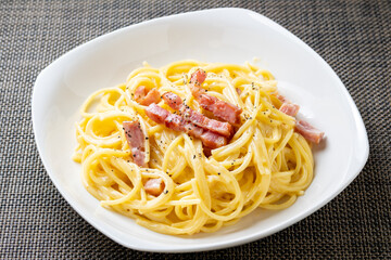 スパゲティカルボナーラ。
