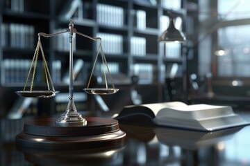 A professional giving a presentation on legal matters using visual aids.