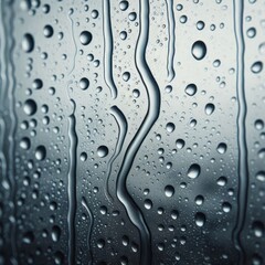 Blurry Rain Scene