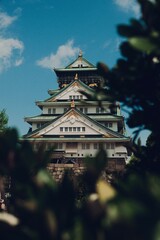Naklejka premium Osaka Castle