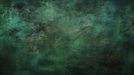Fototapeta premium dark green background with grunge texture