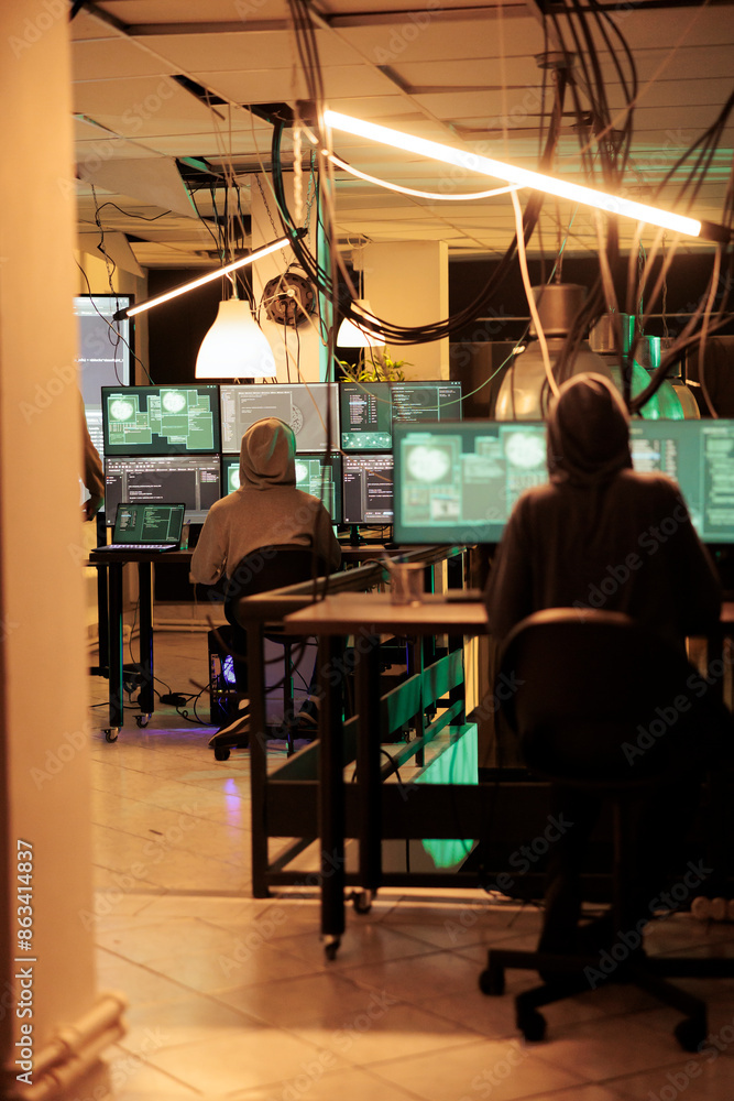 Poster hackers planting computer malware on software, cracking database password and stealing information f