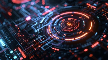 Futuristic Business Technology Highlighting Advanced Cyber Security and Digital Protection. Ensuring Data Safety in Modern Enterprises with Sleek and Cutting-Edge Security Solutions