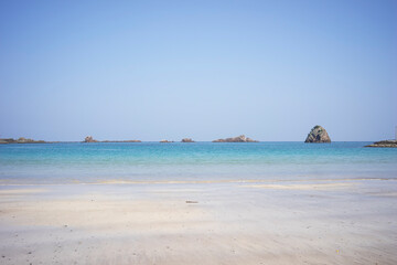 Fototapeta premium 下田市にある外浦海水浴場