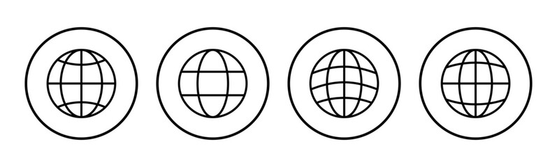 Web icon set. go to web icon. web click icon