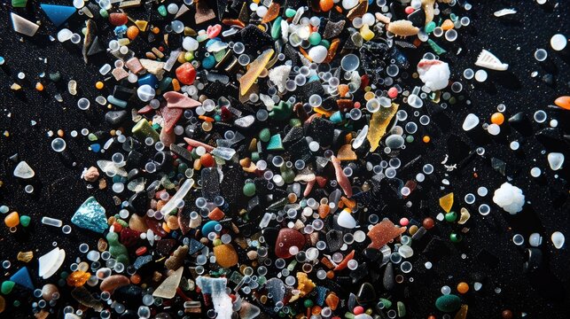 Variety of microplastics and their impact on the environment