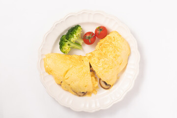 オムレツ（ブラウンマッシュルーム）