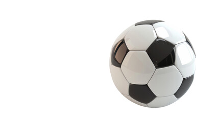 Obraz premium Soccer ball on transparent background