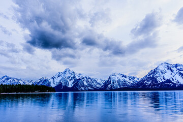 Mt Moran Across the Lake
