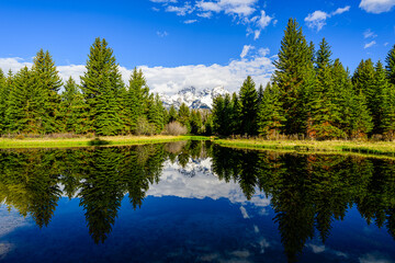 Grand Teton from Schwabacher Landing