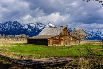 T.A. Moulton Barn in Grand Teton National Park