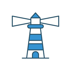 Lighthouse Vector Icon