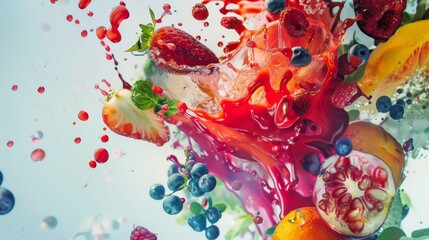 Fototapeta premium Mood-setting food imagery for design projects.