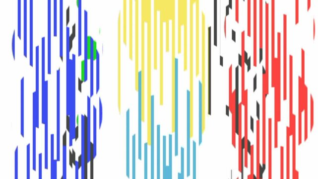 animated background in the form of running lines, animation, mp4, video